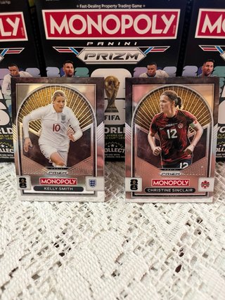 Monopoly Panini Prizm FIFA World Cup Cards