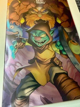 Comic USA D’Orc #1AF Garza Firma Foil Ltd.500 COA