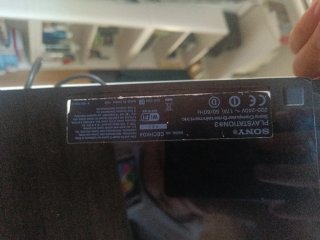 Consola PlayStation 3 (PS3) Negra está estropeada