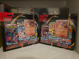 Pack 2 Blister Pokémon Caos Creciente
