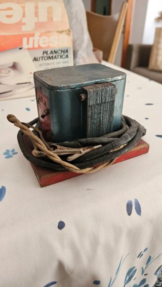 Transformador Vintage Regulador Tensión Años 60/70