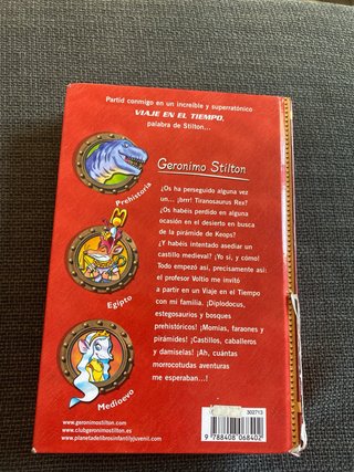 Viaje en el tiempo Geronimo Stilton