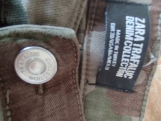 Pantalones Zara Camuflaje