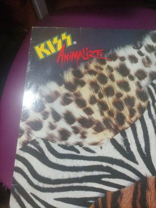 Vinilo Kiss Animalize 1ª Edición 1984
