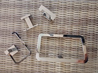 Set Accesorios Baño Acero Inoxidable
