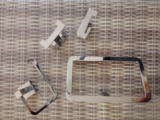 Set Accesorios Baño Acero Inoxidable