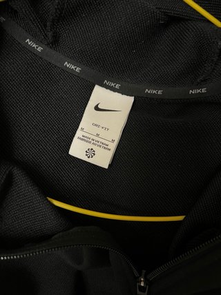Sudadera Nike Negra Cremallera