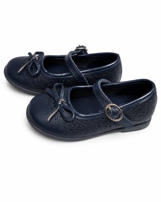 Zapatos infantiles azul marino Talla 21