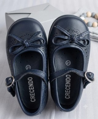 Zapatos infantiles azul marino Talla 21