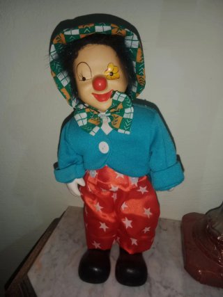 Payaso vintage musical
