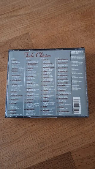 Todo Clásico 4CD Música Clásica