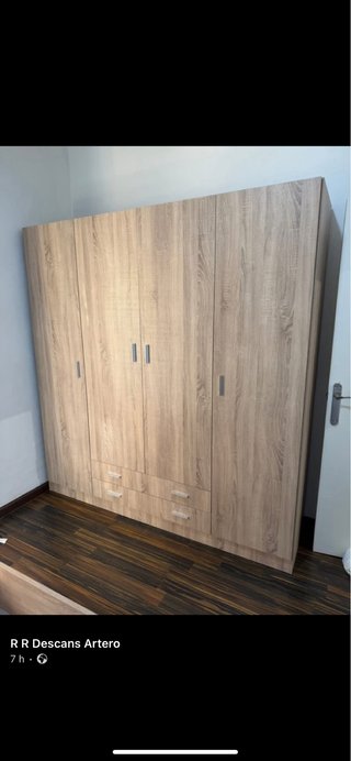 Armarios de madera - Blanco, Ártico, Roble