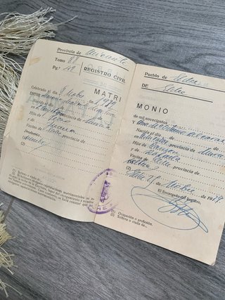 Libro de la Familia Vintage España