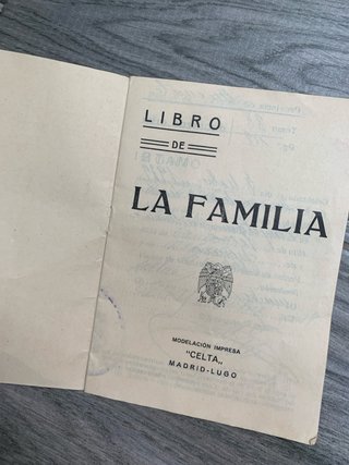Libro de la Familia Vintage España