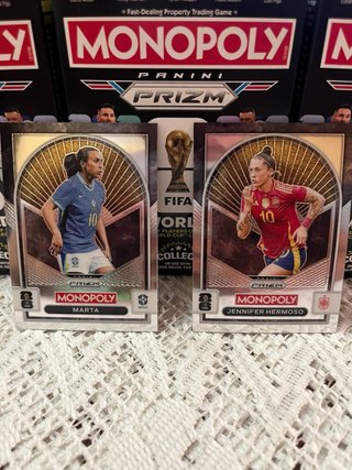 Monopoly Prizm FIFA World Cup Cartas
