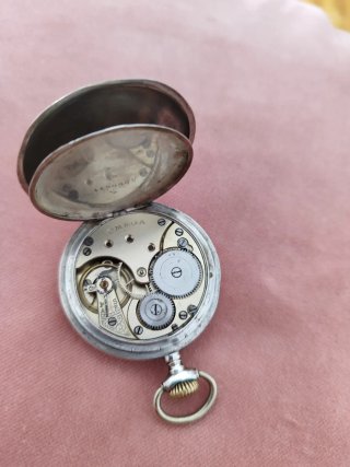 Orologio da tasca Omega in argento