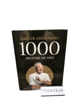 Libro cocina Karlos Arguiñano 1000 recetas de oro
