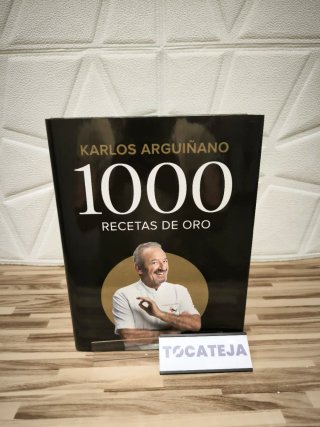 Libro cocina Karlos Arguiñano 1000 recetas de oro