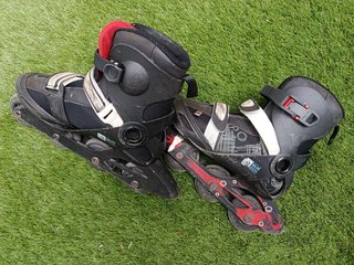 Patines en línea Oxelo Talla 36-38 + Protecciones