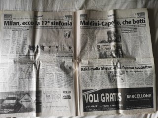 Giornale Tuttosport del 3 Maggio 2004
