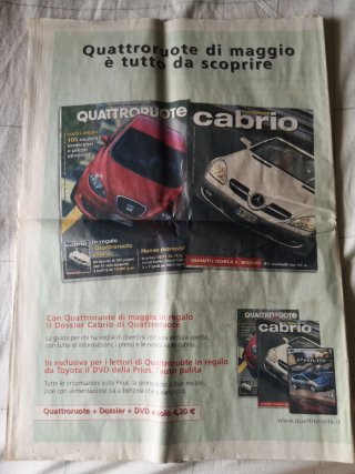 Giornale Tuttosport del 3 Maggio 2004