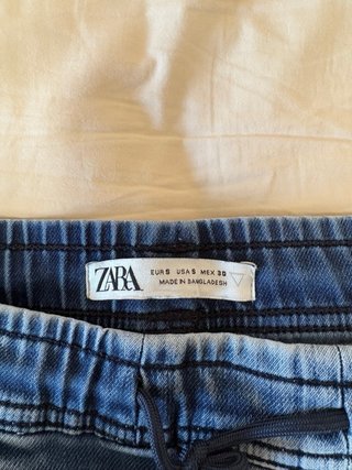 Pantalon vaquero corto Zara