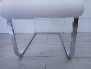 Sillas Salón Polipiel Blancas (4uds)