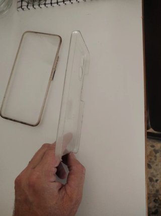 Funda OPPO A17 Transparente