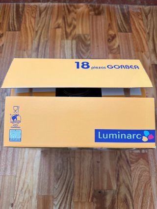 Set 18 Vasos Luminarc Gorbea