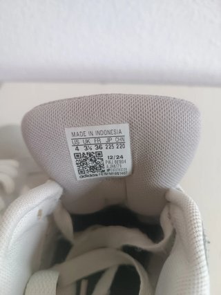 Adidas Zapatillas Altas Ante Gris Talla 36