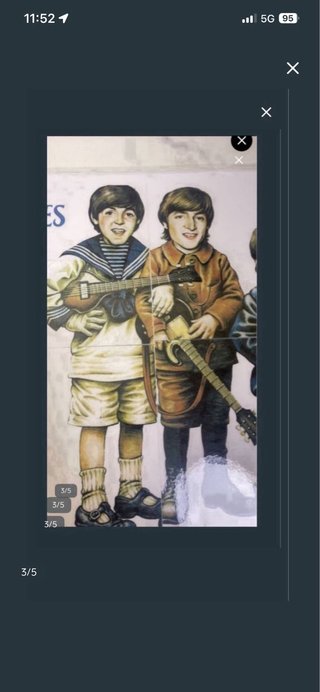 Cartel The Beatles Plastificado