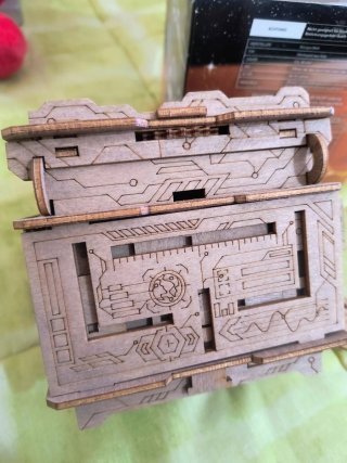 Cubo Puzzle Orbital Box Madera