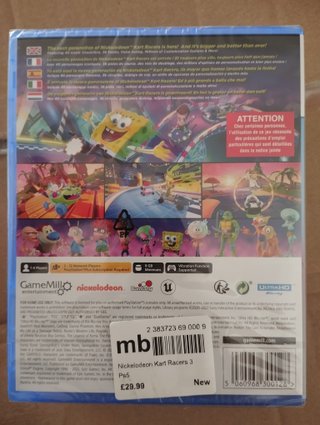 Precintado Nickelodeon Kart Racers 3 PS5