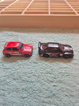 Honda Civic y Audi Quattro Coches Juguete