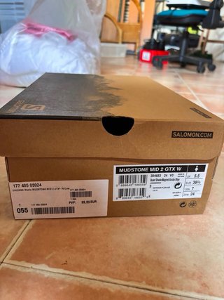 Botas Montaña Mujer Salomon Talla 38