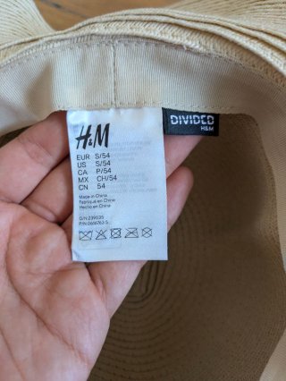 Cappello H&M Beige