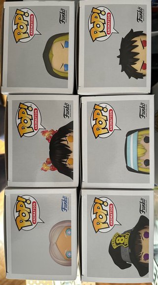 Funko Pop Fire Force 6 Figuras