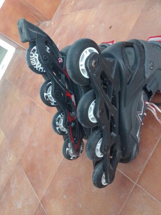 Patines Oxelo Talla Ajustable + Casco Regalo 35,38