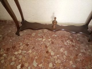 Recibidor Vintage Madera y Mármol Clásico