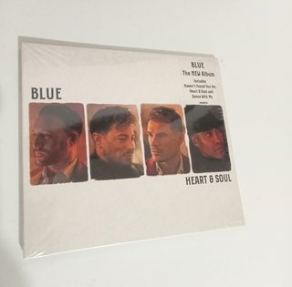 Poster Blue autografato + CD Heart & Soul nuovo