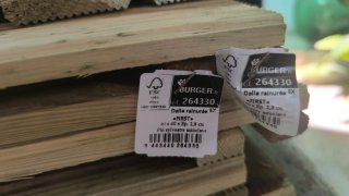 Baldosas de madera 8 m² aprox