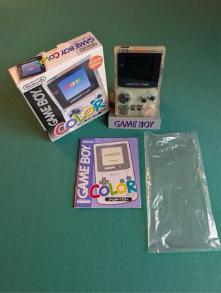 Game Boy Color Serie Japan 1998 Originale CIB