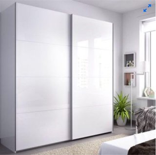 Armario puertas correderas blanco
