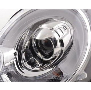 Faros Luz Diurna Mini One/Cooper 06-10 Cromo