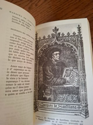 Poesías Completas I, Marqués de Santillana