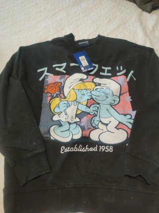 Sudadera Smurfs Established 1958