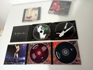 Lotto DVD e CD live Madonna