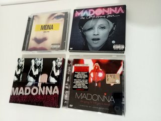 Lotto DVD e CD live Madonna