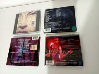 Lotto DVD e CD live Madonna