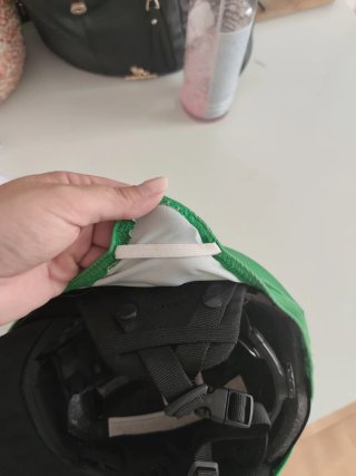 Funda Casco Dinosaurio Verde